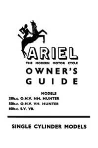 1956-1959 Ariel singles models owners guide