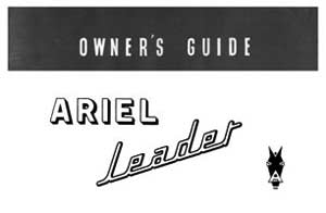 Ariel leader owners guide