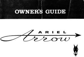 Ariel arrow owners guide