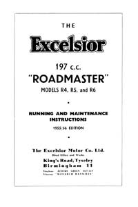 1955-1956 Excelsior Roadmaster maintenance instructions