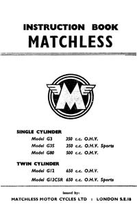 1961-1965 Matchless single & twins maintenance manual