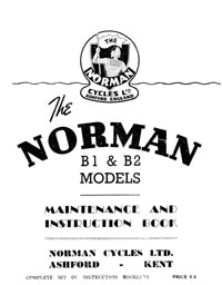 Norman B1 & B2 Maintenance book