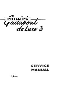 Phillips Gadabout de Luxe 3 Service manual