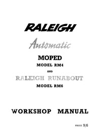 Raleigh Automatic RM4 & Runabout RM6 workshop manual