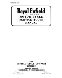 1953 Royal Enfield service tools manual