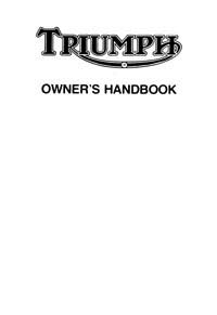 1982 Triumph 750cc Bonneville & Tiger Handbook