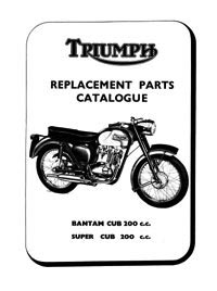 1967 Triumph Bantam cub parts list
