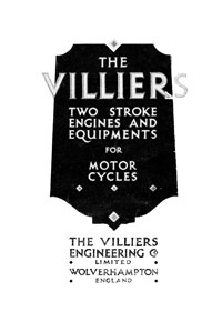 1928 Villiers Sales catalogue & Instruction book