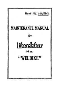 Welbike maintenance manual