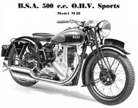 BSA 1937 M22