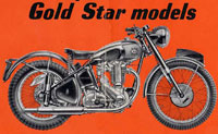 BSA 1949 B34 Gold star