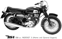 BSA A75 UK