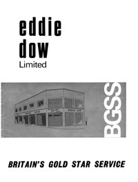 Eddie Dow Gold Star catalogue