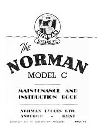 Norman Model C Maintenance & Instruction book