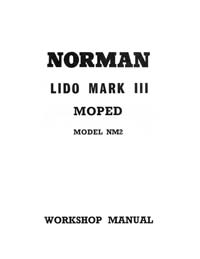 Norman  Lido Mk III moped workshop manual