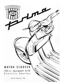 1956 NSU Prima scooter instruction book