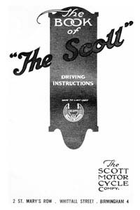 1952 Scott instruction book
