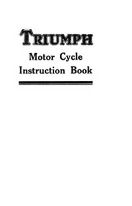 Triumph 2/1 2/5 3/1 3/2 3/5 5/1 5/2 5/3 5/4 5/5 6/1 instruction book