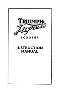 Triumph Tigress Instruction book