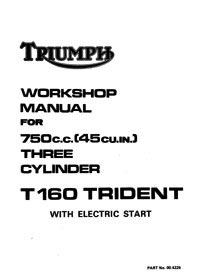 Triumph Trident T160  Workshop manual