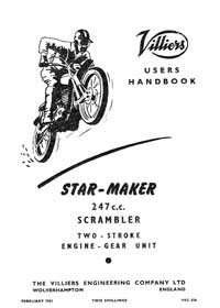 Villiers 'Star-Maker' Scrambler users handbook