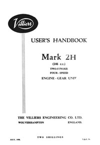 Villiers Mark 2H users handbook